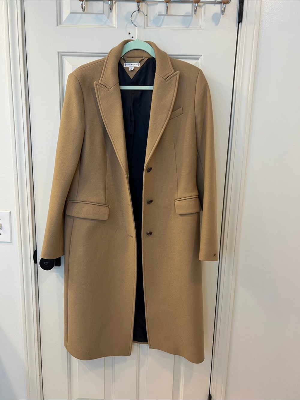Women’s Tommy Hilfiger Camel Coat